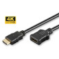 Microconnect HDM19191.5FV2.0 câble HDMI 1,5 m HDMI Type A (Standard) Noir