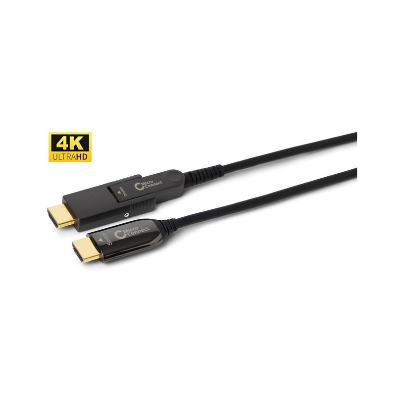 Microconnect HDM191905V2.0DOP câble HDMI 5 m HDMI Type A (Standard) Noir