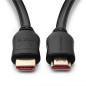 Microconnect MC-HDM19191V2.1 câble HDMI 1 m HDMI Type A (Standard) Noir