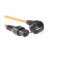 Microconnect PE010418LOCKO câble électrique Orange 2 m Coupleur C13