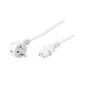 Microconnect 1.8m IEC 320 Blanc 1,8 m