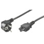 Microconnect PE010805 câble électrique Noir 0,5 m CEE7/7 Coupleur C15