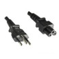 Microconnect PE010818BRAZIL câble électrique Noir 1,8 m