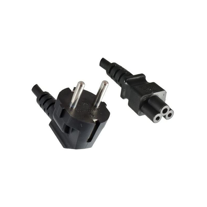 Microconnect PE010818KOREA câble électrique Noir 1,8 m CEE7/4 Coupleur C5