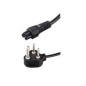 Microconnect 1.8m Type M Noir 1,8 m Prise d'alimentation type M