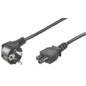 Microconnect PE010850 câble électrique Noir 5 m CEE7/7 Coupleur C5