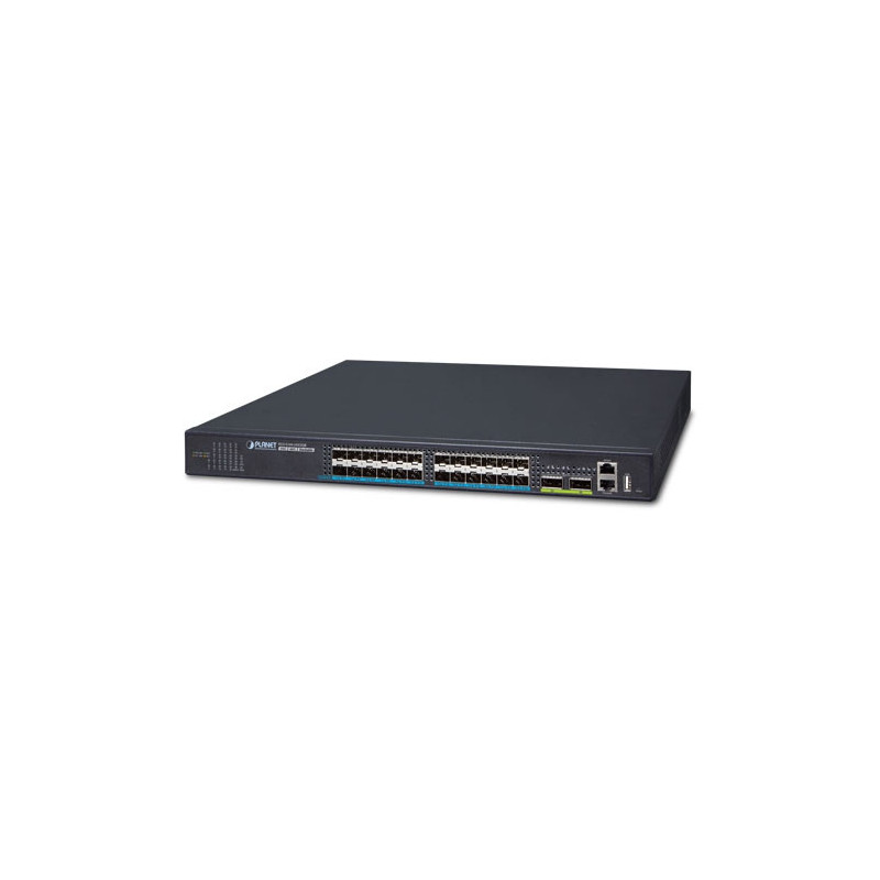 PLANET XGS-5240-24X2QR commutateur réseau Géré L2/L3 10G Ethernet (100/1000/10000) 1U Noir