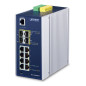 PLANET IGS-12040MT commutateur réseau Géré L2+ Gigabit Ethernet (10/100/1000) Bleu, Blanc