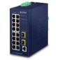 PLANET IGS-4215-16T2S commutateur réseau Géré L2/L4 Gigabit Ethernet (10/100/1000) Bleu