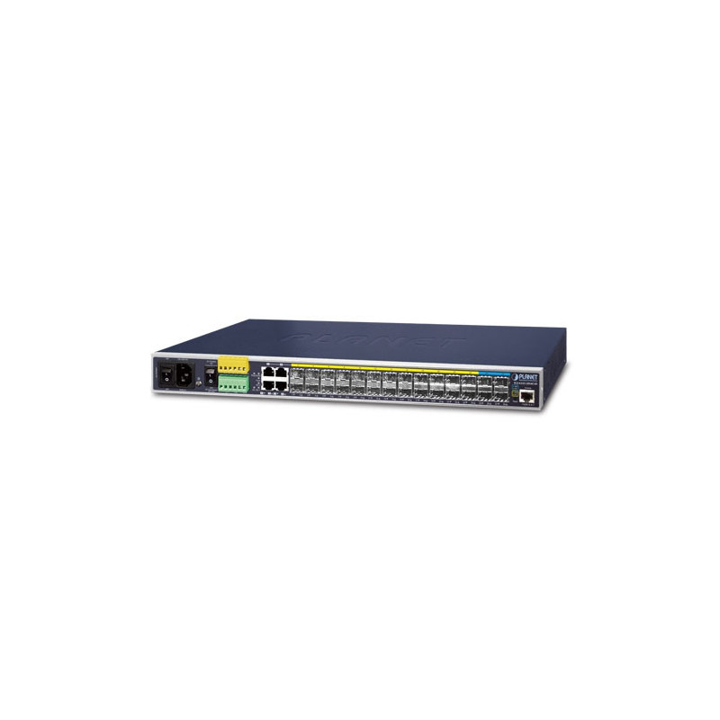 PLANET IGS-6325-20S4C4X commutateur réseau Géré L3 Gigabit Ethernet (10/100/1000) 1U Bleu