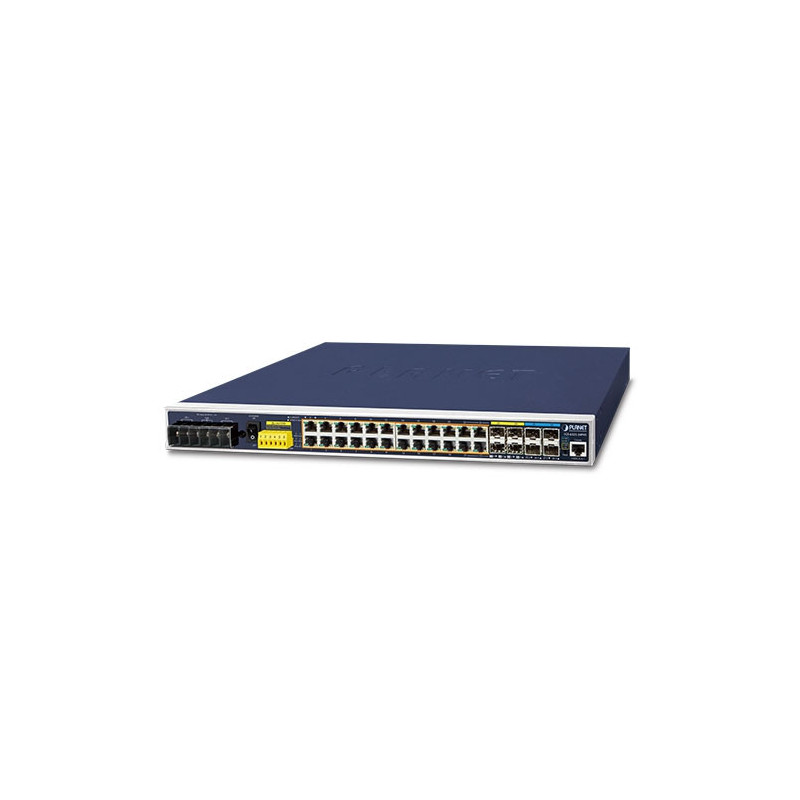 PLANET IGS-6325-24P4X commutateur réseau Géré L3 Gigabit Ethernet (10/100/1000) Connexion Ethernet, supportant l'alimentation