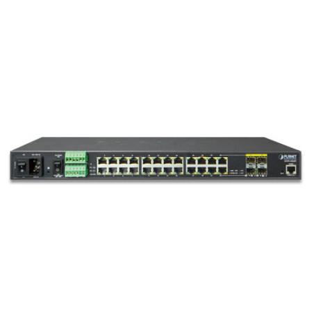 PLANET IGSW-24040T commutateur réseau Géré L3 Gigabit Ethernet (10/100/1000) 1U Noir