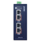 PLANET IPOE-270 commutateur réseau Connexion Ethernet, supportant l'alimentation via ce port (PoE) Bleu