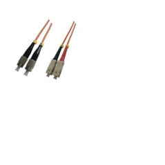 Microconnect FIB720010 câble de fibre optique 10 m FC SC Rouge