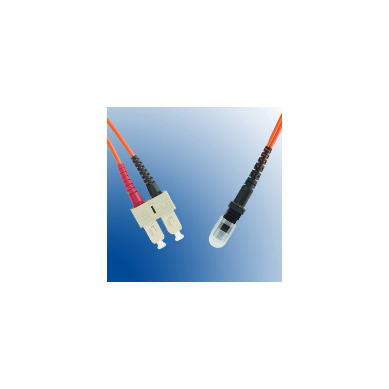 Microconnect FIB322002-2 câble de fibre optique 2 m MT-RJ SC OM2 Orange