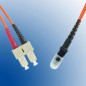 Microconnect FIB320001 câble de fibre optique 1 m SC Orange