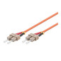 Microconnect FIB2220100-2 câble de fibre optique 100 m SC OM2 Orange