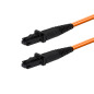 Microconnect LC/PC-ST/PC 20m câble de fibre optique MTRJ MT-RJ Orange