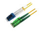 Microconnect LC/UPC - E2000/APC, 9/125, 15m câble de fibre optique E-2000 (LSH) Jaune