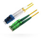 Microconnect LC/UPC - E2000/APC, 9/125, 20m câble de fibre optique E-2000 (APC) Jaune