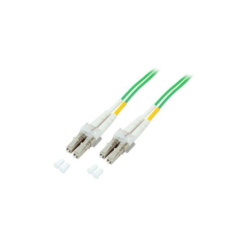Microconnect FIB551001 câble de fibre optique 1 m LC OM5 Vert
