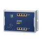 PLANET IP30, IPv6/IPv4, 4-Port Géré L2/L2+ Gigabit Ethernet (10/100/1000) Connexion Ethernet, supportant l'alimentation via ce