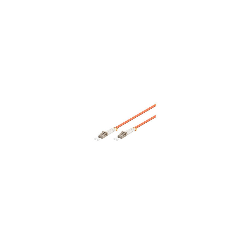 Microconnect 25m LC/LC LSZH câble de fibre optique OM2 Orange