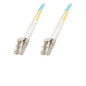 Microconnect LC/PC-LC/PC, 150m, 50/125 câble de fibre optique Bleu