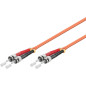 Microconnect FIB1120005-2 câble de fibre optique 0,5 m ST/UPC OM2 Orange