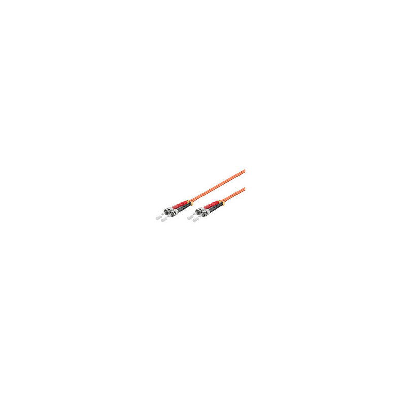 Microconnect 100m ST/UPC-ST/UPC câble de fibre optique ST/UPC ST/UPS OM1 Orange