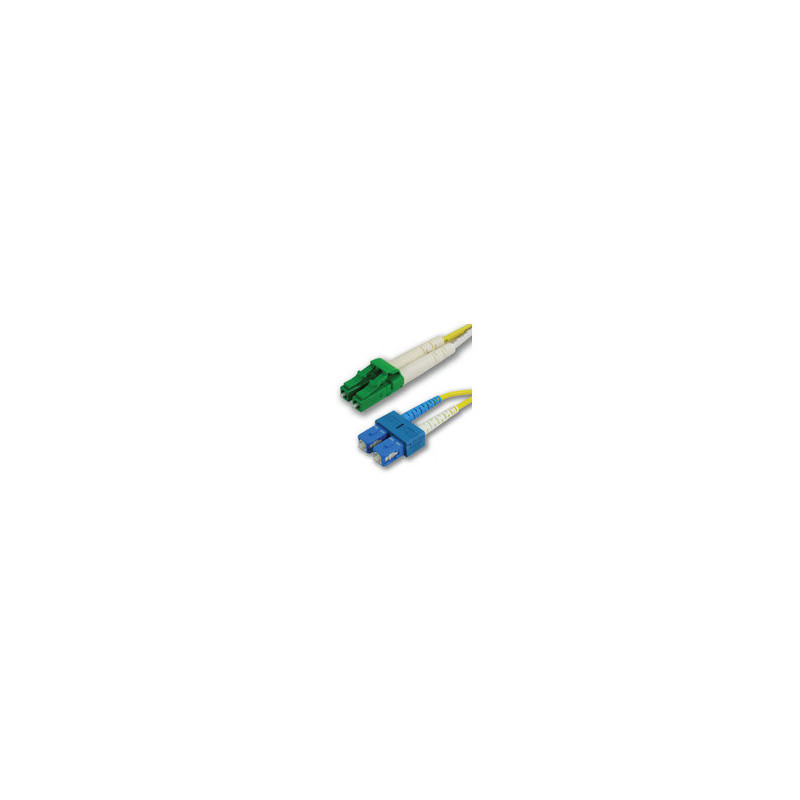 Microconnect 15m SC/UPC-LC/APC Singlemode LSZH câble de fibre optique OS2 Jaune