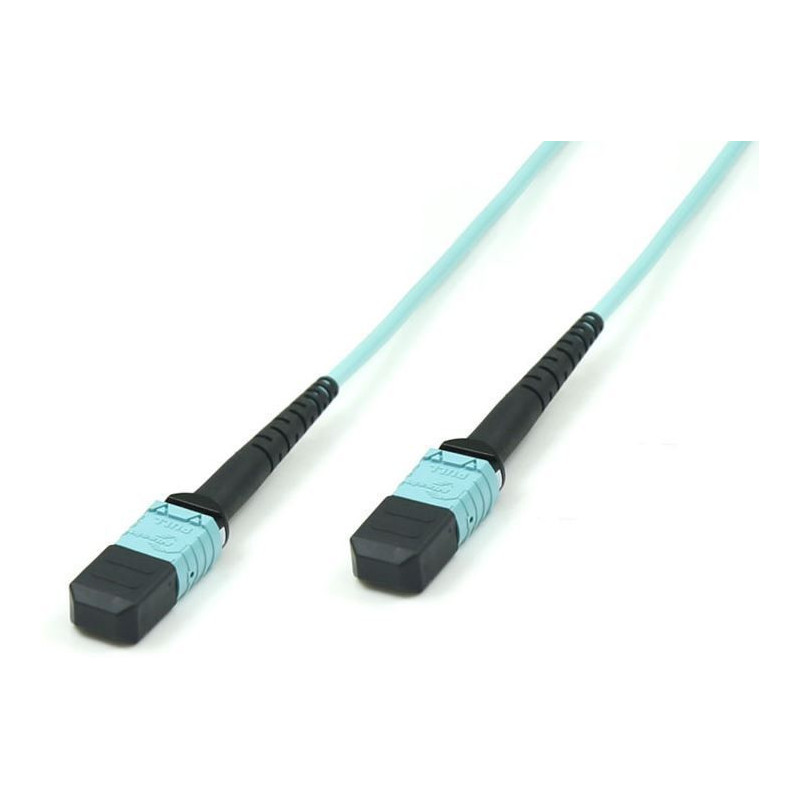 Microconnect FIB996001 câble de fibre optique 1 m MPO OM3 Turquoise