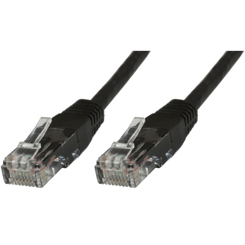 Microconnect B-UTP630S câble de réseau Noir 30 m Cat6 U/UTP (UTP)