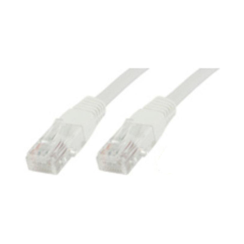 Microconnect UTP CAT6 10M white PVC câble de réseau Blanc