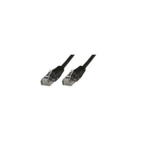 Microconnect Cat6 UTP 10m câble de réseau Noir