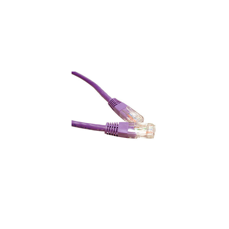 Microconnect UTP Cat6, 10m câble de réseau Violet U/UTP (UTP)