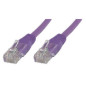 Microconnect 1.0m Cat6 RJ-45 câble de réseau Violet 1 m U/UTP (UTP)