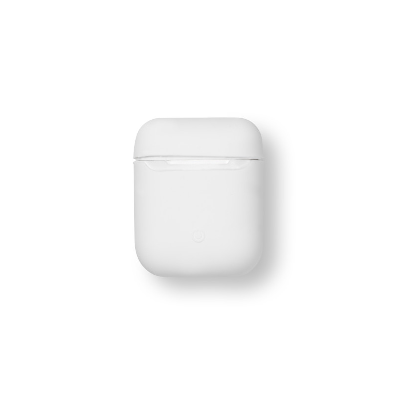 eSTUFF AirPods Silicone Case White Emplacement