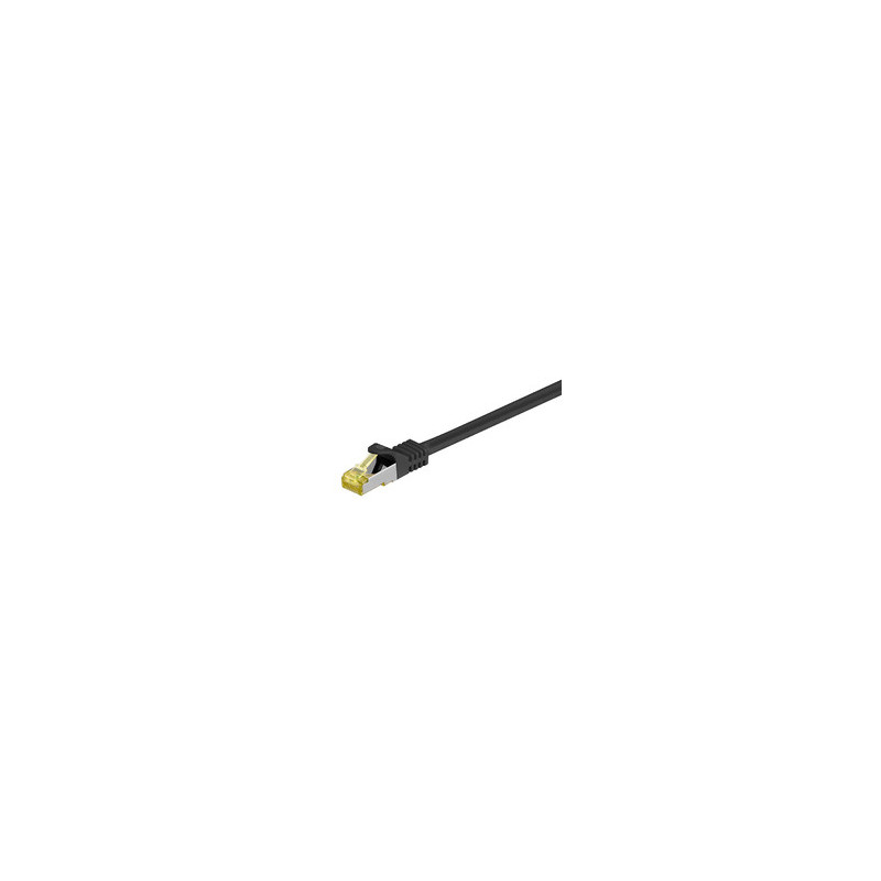 Microconnect 30m Cat7 S/FTP câble de réseau Noir S/FTP (S-STP)