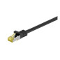 Microconnect 30m Cat7 S/FTP câble de réseau Noir S/FTP (S-STP)