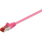 Microconnect SSTP60015PI câble de réseau Rose 0,15 m Cat6 S/FTP (S-STP)