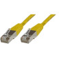 Microconnect SSTP60015Y câble de réseau Jaune 0,15 m Cat6 S/FTP (S-STP)