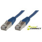 Microconnect SSTP CAT6 0.5M câble de réseau Bleu 0,5 m