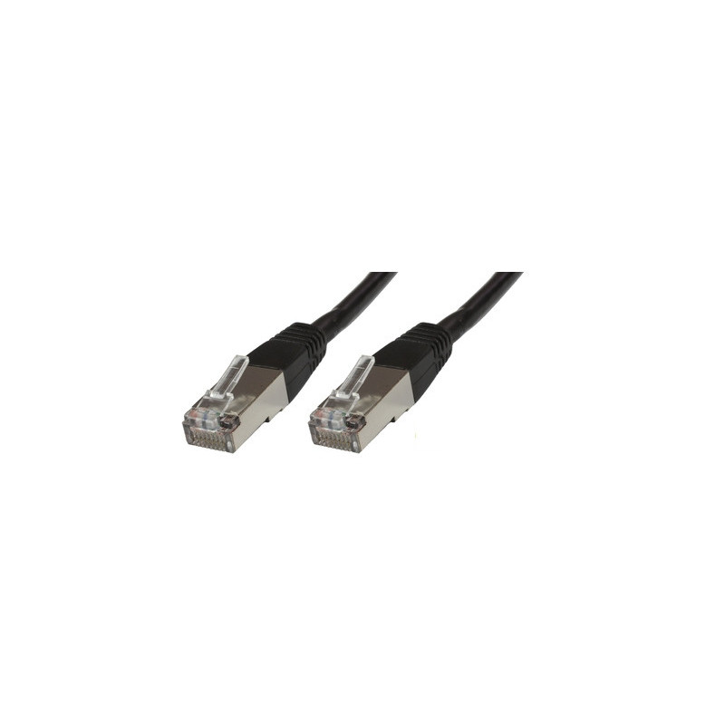 Microconnect SSTP60025S câble de réseau Noir 0,25 m Cat6 S/FTP (S-STP)