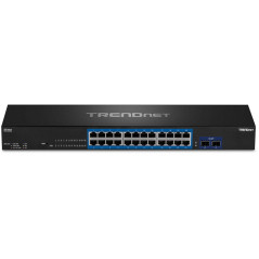 Trendnet TEG-30262 v1.0R Gigabit Ethernet (10/100/1000) 1U Noir