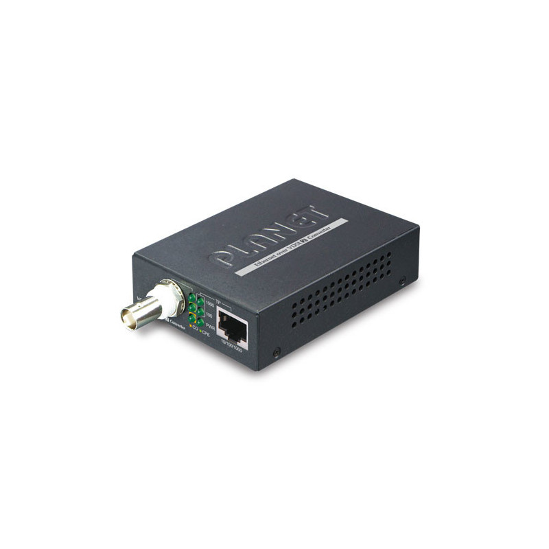 PLANET VC-232G convertisseur de support réseau 300 Mbit/s Noir