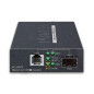 PLANET VC-231GF convertisseur de support réseau 1000 Mbit/s Noir