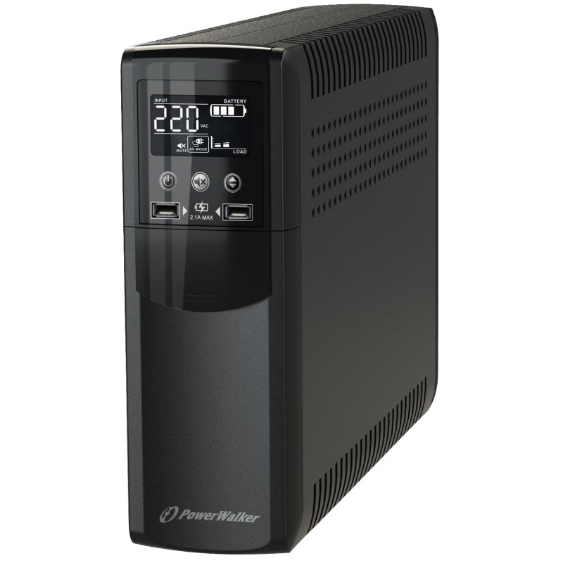 PowerWalker VI 800 CSW FR Interactivité de ligne 0,8 kVA 480 W 4 sortie(s) CA