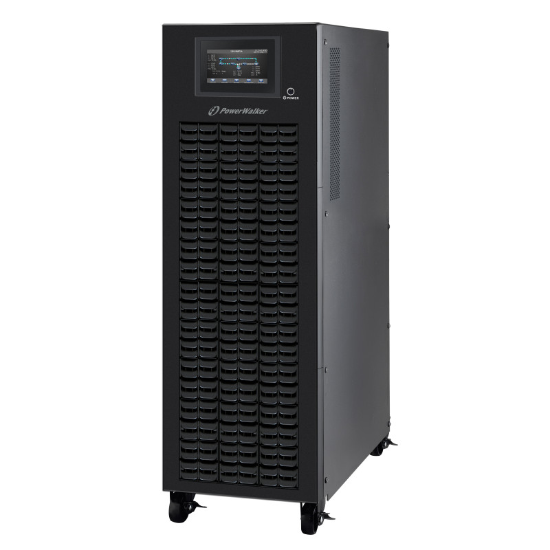 PowerWalker VFI 10K CPG PF1 3/3 BI Double-conversion (en ligne) 10 kVA 10000 W 1 sortie(s) CA