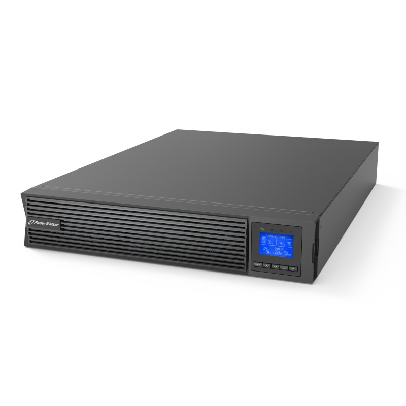 PowerWalker VFI 3000 ICR IoT Double-conversion (en ligne) 3 kVA 3000 W 9 sortie(s) CA